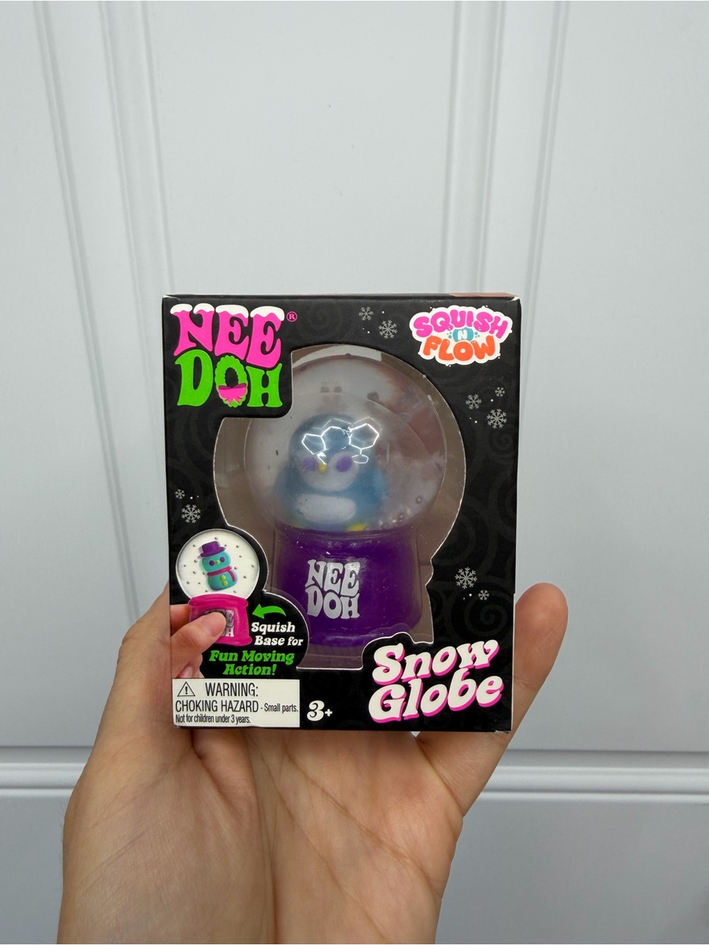NeeDoh Snow Globe